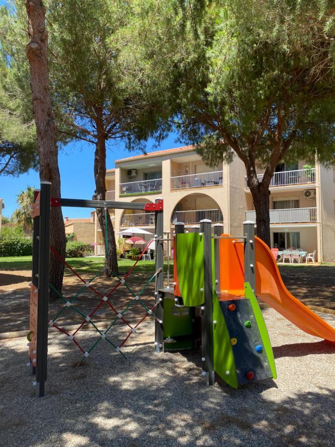 T2 Rdc A Canet En Roussillon Europa 4 Pers ,Piscine,Clim, Tennis, Parking Exterior foto