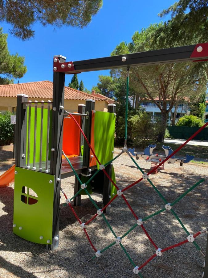 T2 Rdc A Canet En Roussillon Europa 4 Pers ,Piscine,Clim, Tennis, Parking Exterior foto