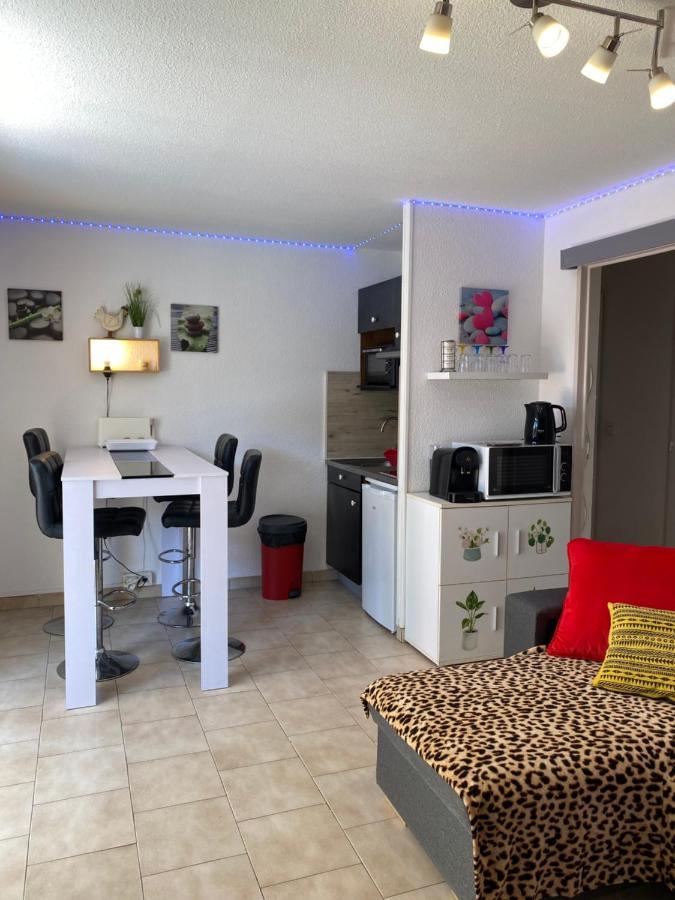 T2 Rdc A Canet En Roussillon Europa 4 Pers ,Piscine,Clim, Tennis, Parking Exterior foto